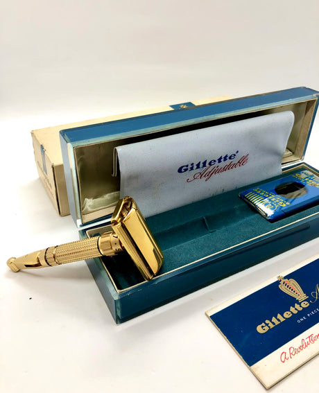 1960 Gillette Toggle Safety Razor