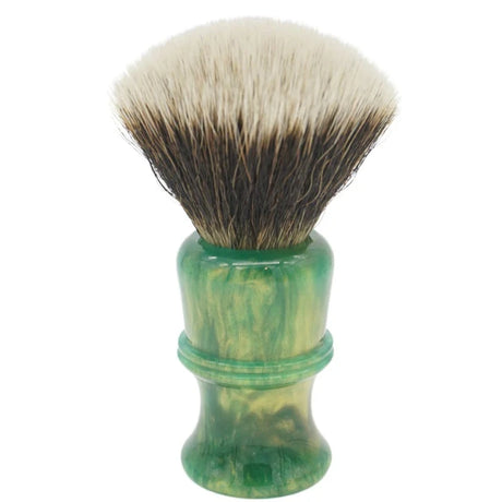 AP Shave Co. Golden Emerald Green Shaving Brush