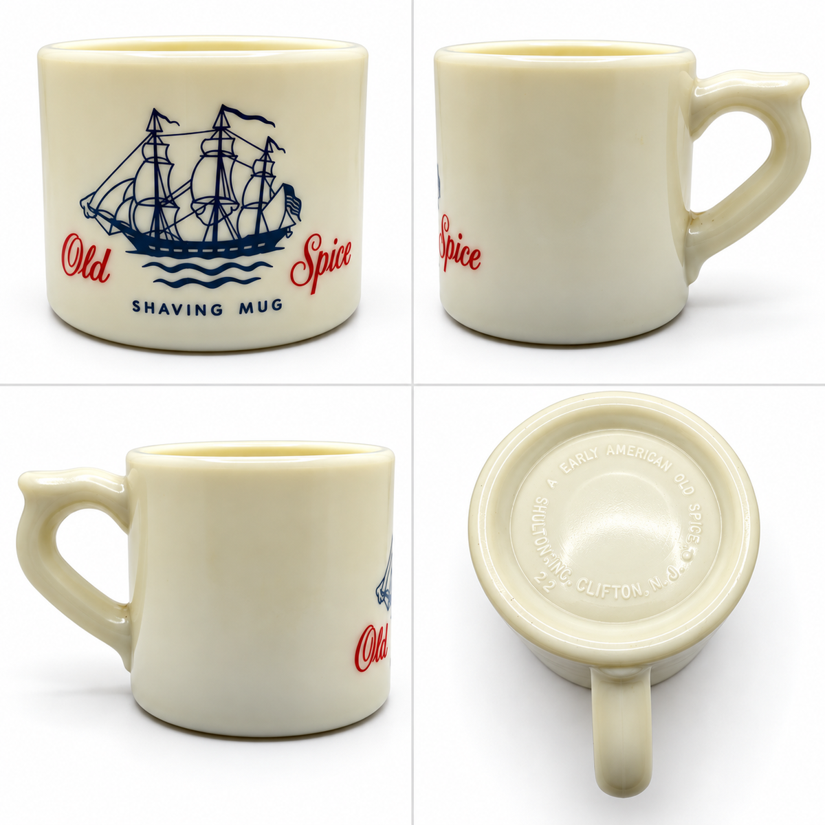 Vintage Early American Old Spice Shaving Mug