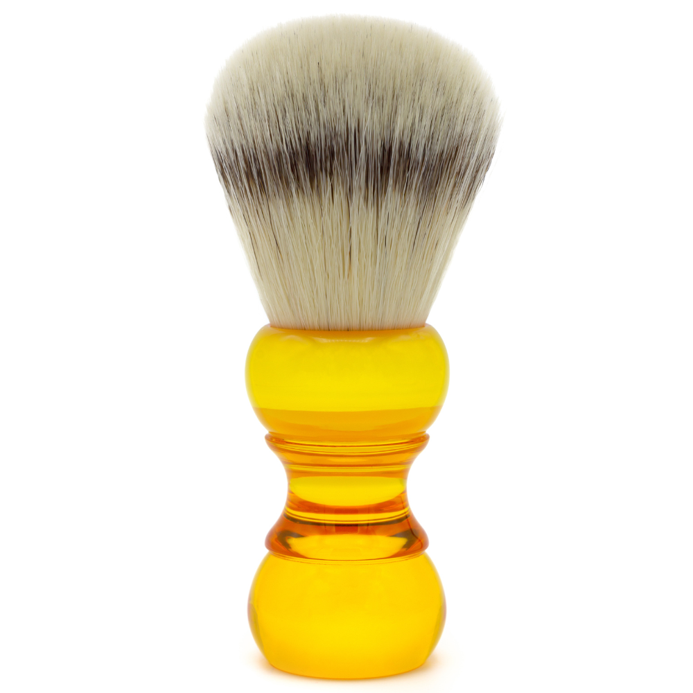 Alpha Brush & Shaving Co. 28mm - Amber Shaving Brush
