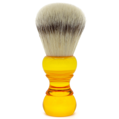 Alpha Brush & Shaving Co. 28mm - Amber Shaving Brush