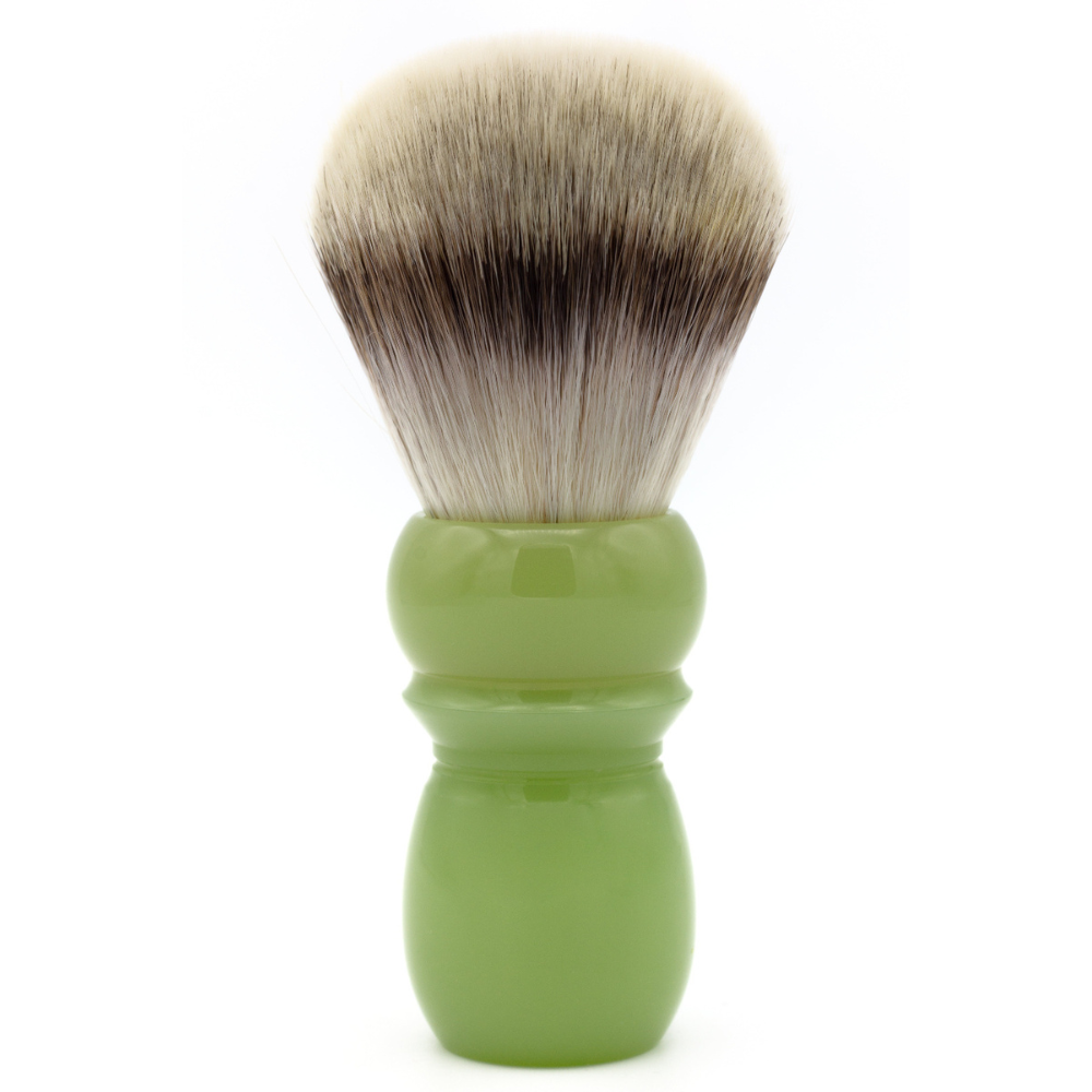 Alpha Brush & Shaving Co. 28mm Classic Faux Jade Shaving Brush