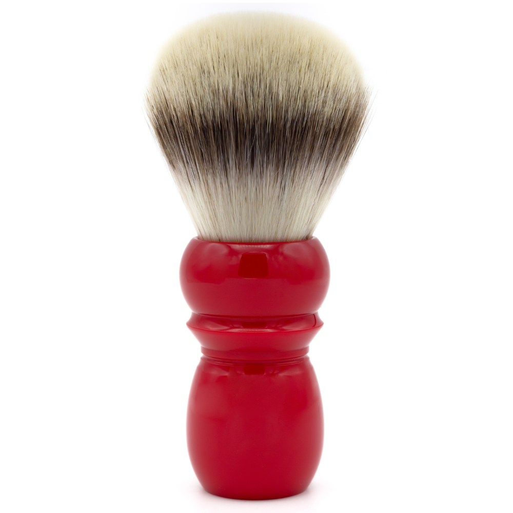 Alpha Brush & Shaving Co. 28mm Classic Red Shaving Brush