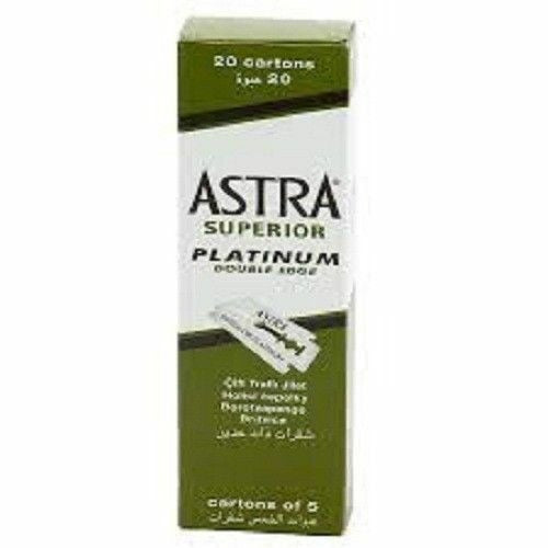 Astra - Superior Platinum Double Edge Razor Blades