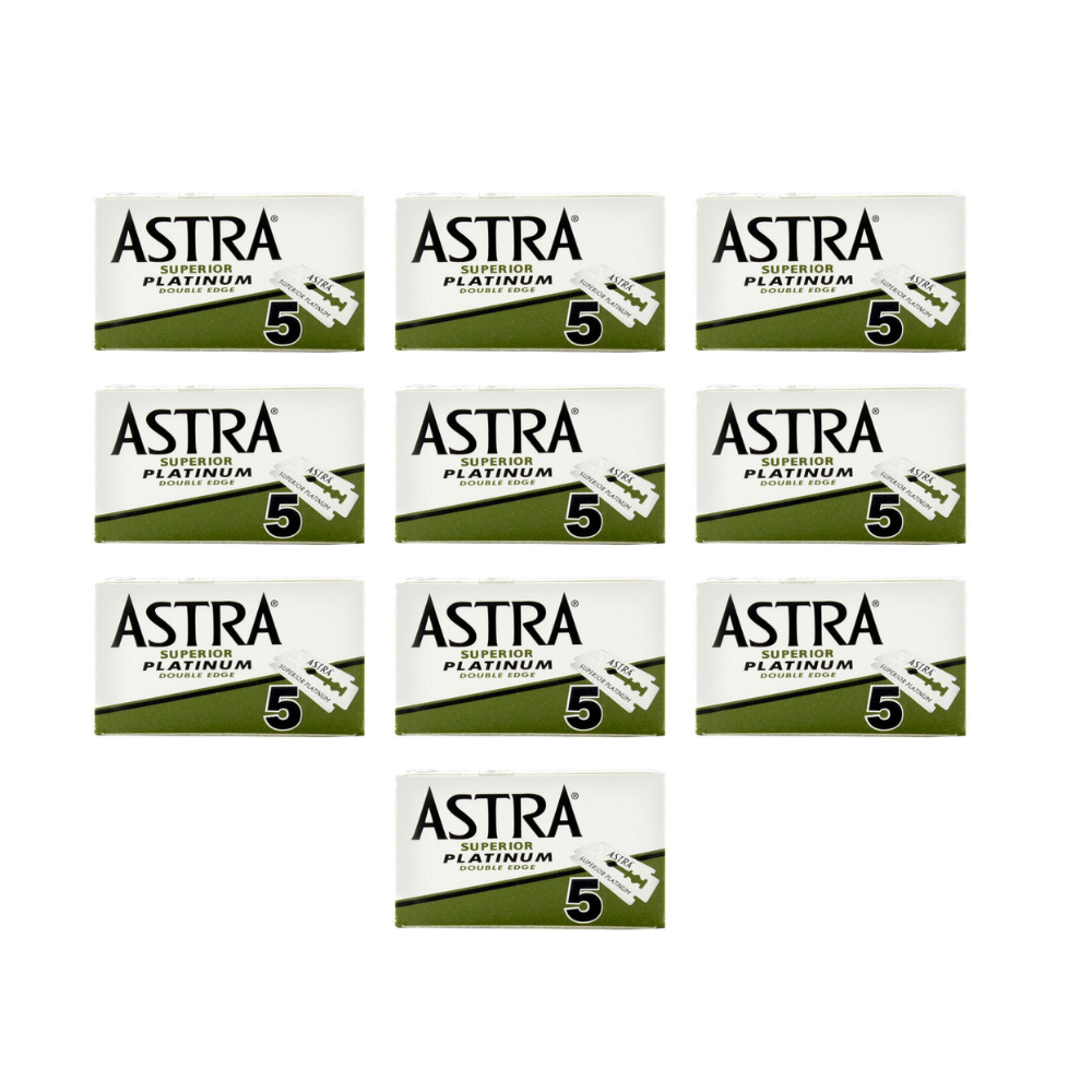 Astra - Superior Platinum Double Edge Razor Blades
