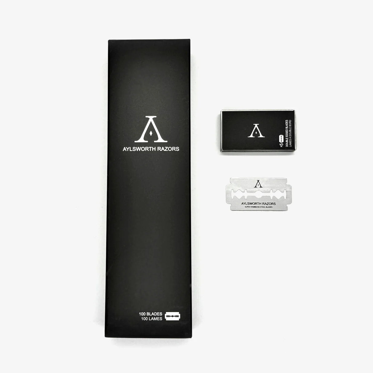 Aylsworth Razors - Premium Stainless Steel Double Edge Razor Blades