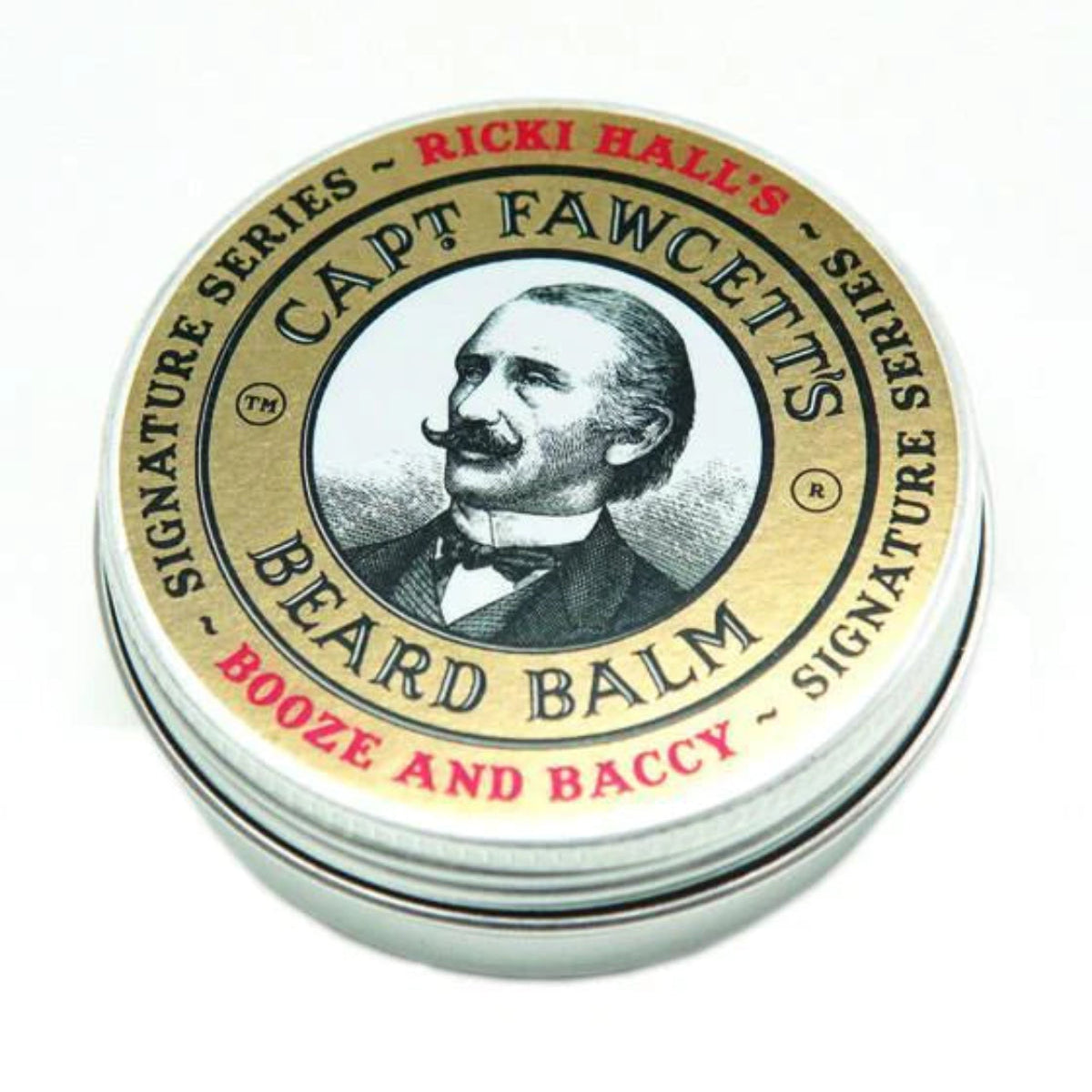 Captain Fawcett Ricki Hall Booze and Baccy Beard Balm 60ml 2oz
