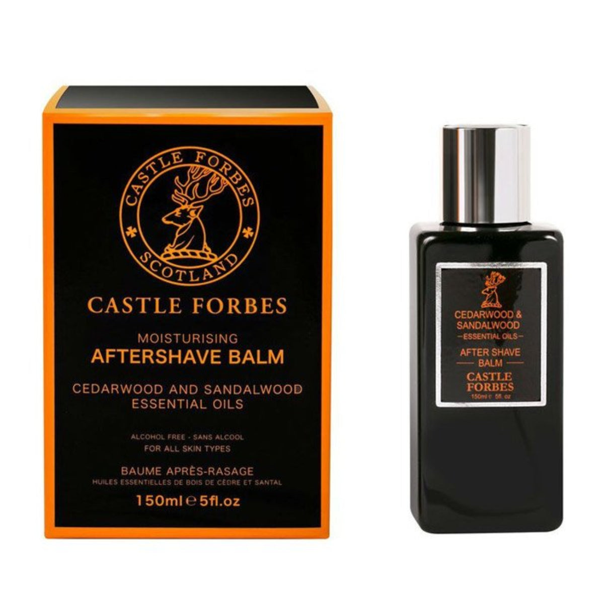 Castle Forbes Cedarwood and Sandalwood Aftershave Balm 150ml