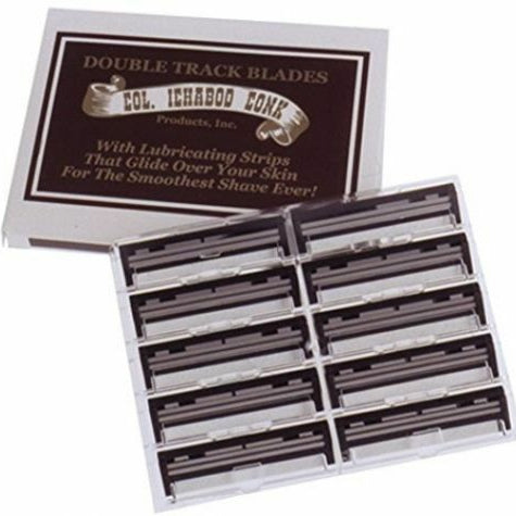 Col. Conk Double Track Blades 10-pack