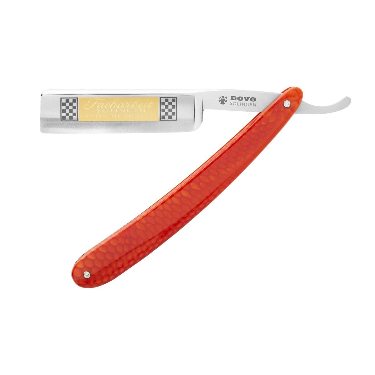 DOVO 1967 Limited Edition 6/8" Straight Razor – Red Handle