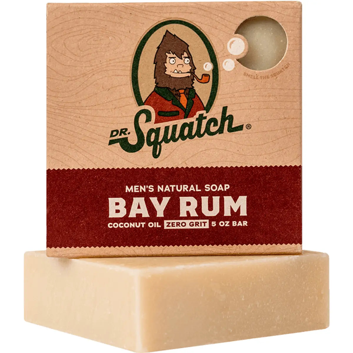 Dr. Squatch Bay Rum Bar Soap | Spicy Tropical Clean