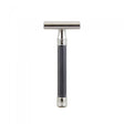 Edwin Jagger - 3ONE6 Stainless Steel Gunmetal Double Edge Safety Razor - DESSGA5BL