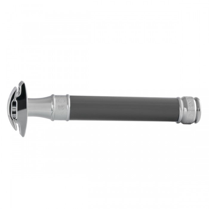 Edwin Jagger - Grey Double Edge Safety Razor - DE85BL