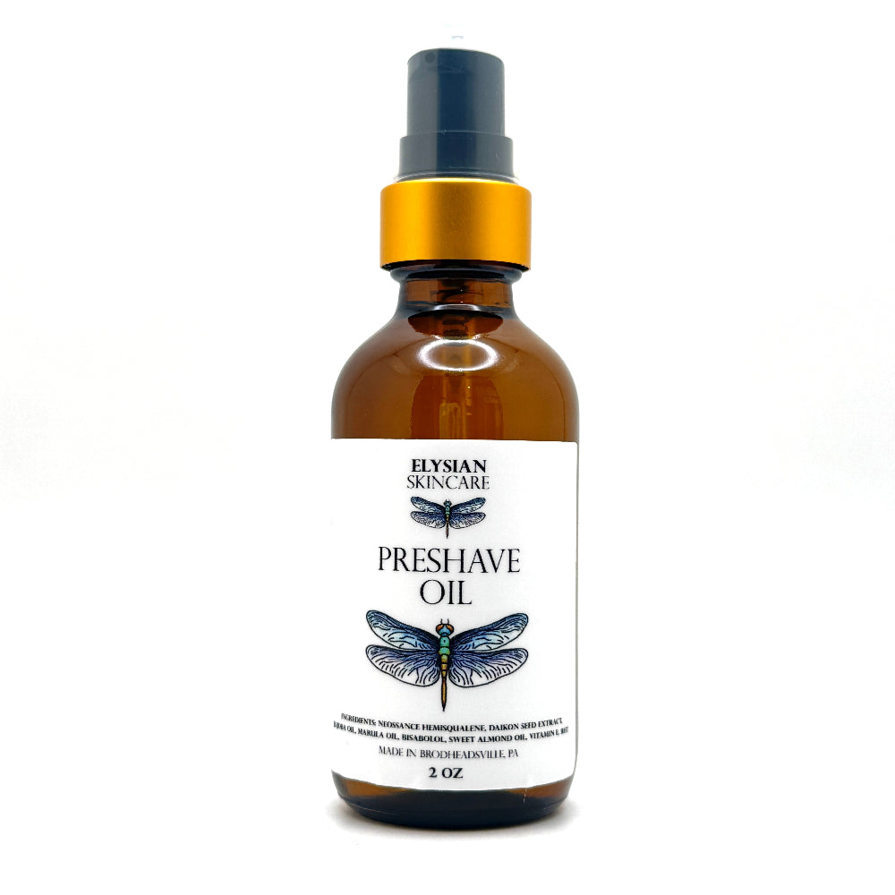 Elysian Unscented Pre-Shave Oil 2oz