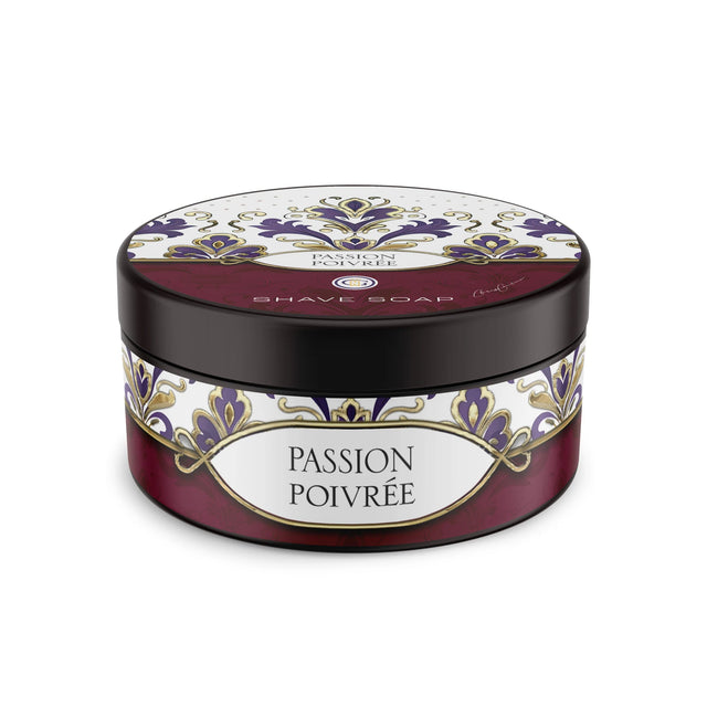 Gentleman's Nod - Passion Poivrée - Artisan Shave Soap C4+ Base - 5oz