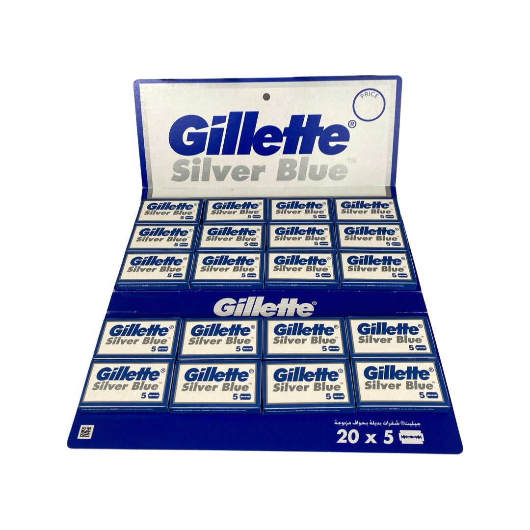 Gillette - Silver Blue Double-Edge Razor Blades