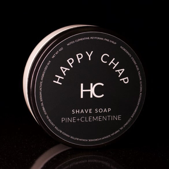 Happy Chap - Pine & Clementine - Shaving Soap - 4oz