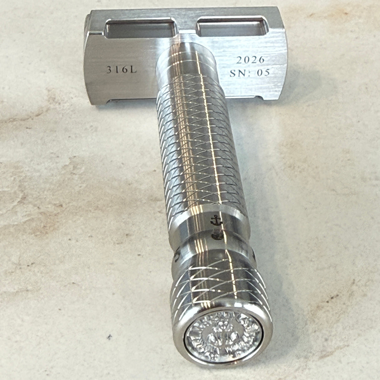 Rocnel 2026 MC Series 316L Stainless Steel Adjustable Safety Razor