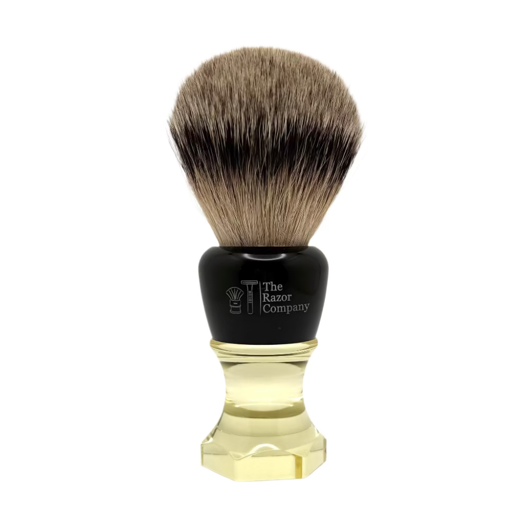 The Herald 26mm Shaving Brush Antiqua Resin Handle Choose Knot Type
