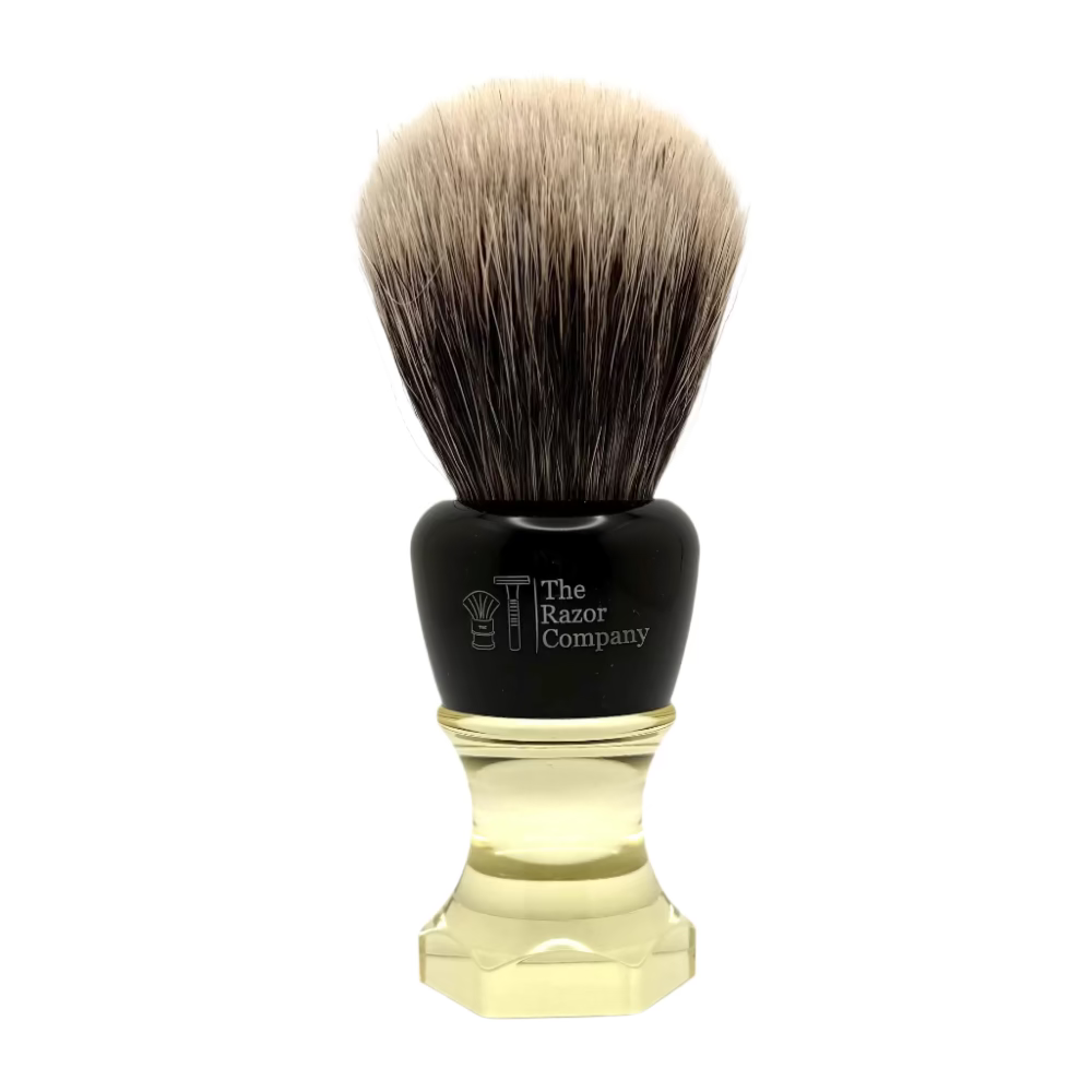 The Herald 26mm Shaving Brush Antiqua Resin Handle Choose Knot Type