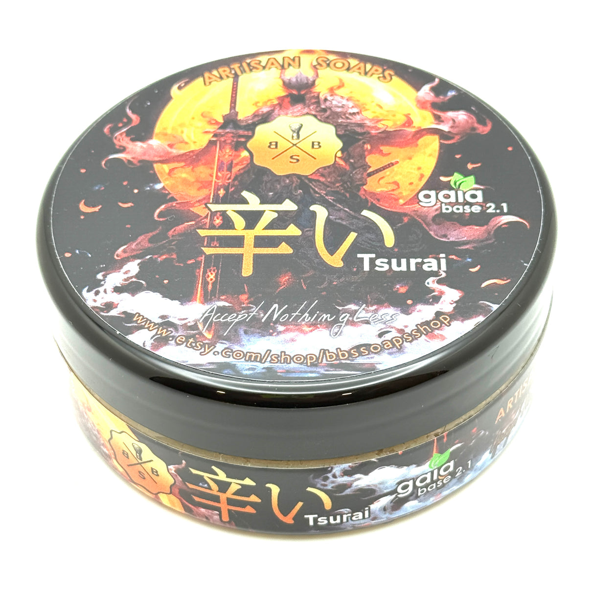 BBS Soap Company Tsurai Shave Soap 4.5oz