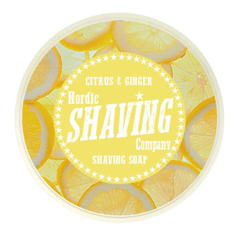 Nordic Shaving Company - Citrus & Ginger - Premium Shaving Soap - 5oz