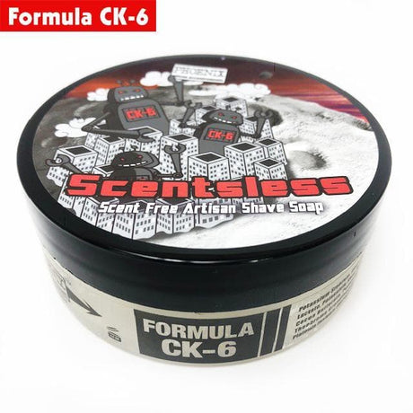 Phoenix Artisan Accoutrements - Scentsless Scent Free - Formula CK-6 Shaving Soap