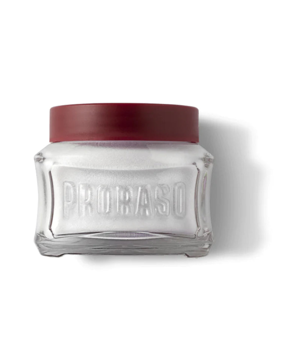 Proraso Red Sandalwood Pre-Shave Cream Glass Jar 100ml