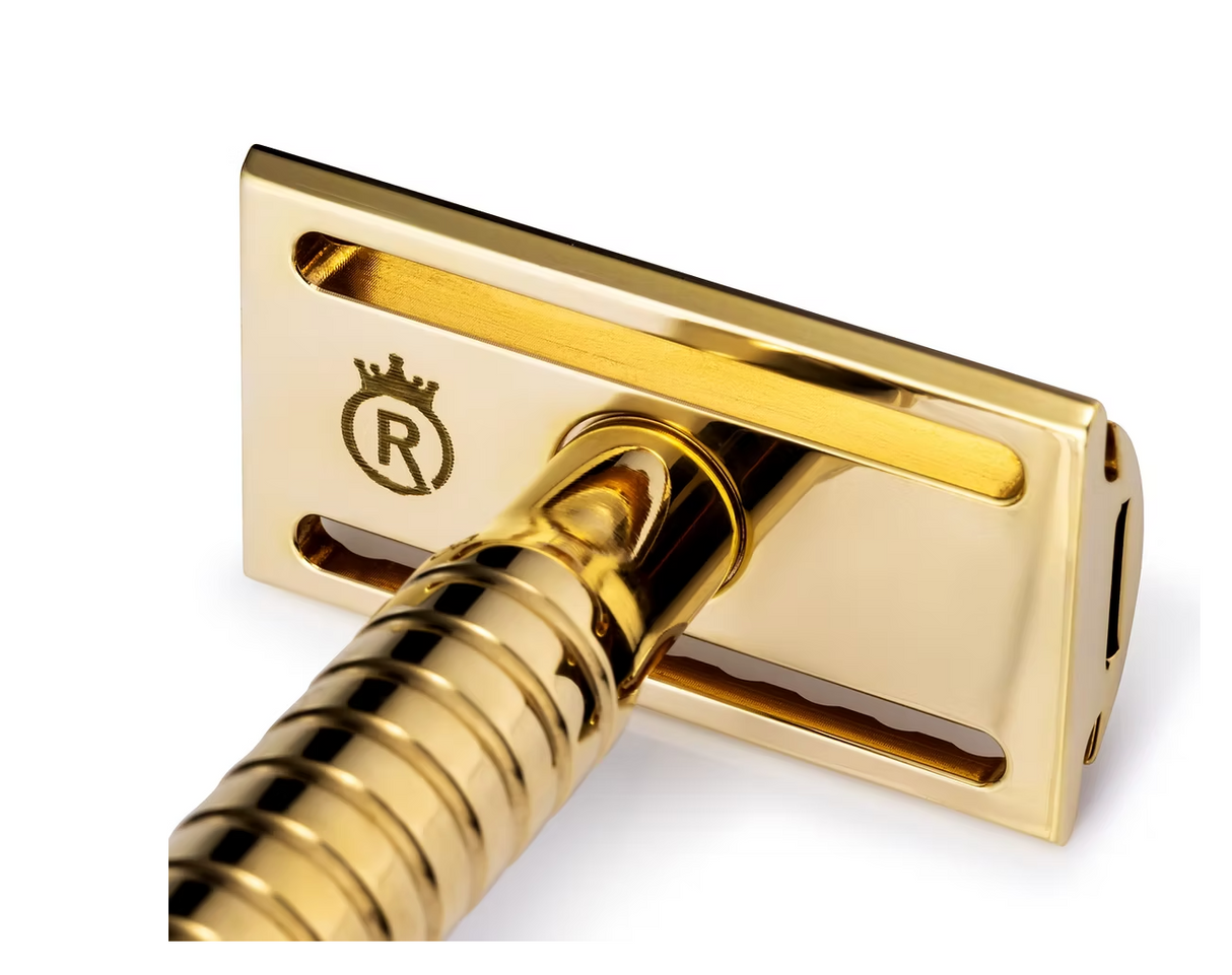 Reggie's Razors - Jupiter - Brass Double Edge Safety Razor