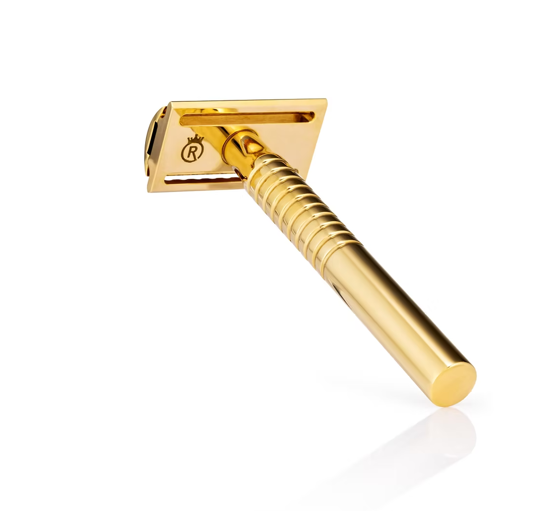 Reggie's Razors - Jupiter - Brass Double Edge Safety Razor