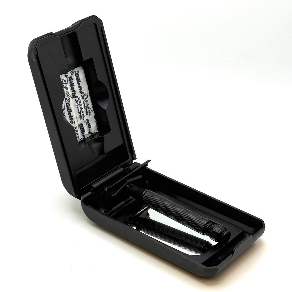 Replica Razors Replitech 1965 Tech Double Edge Safety Razor Black