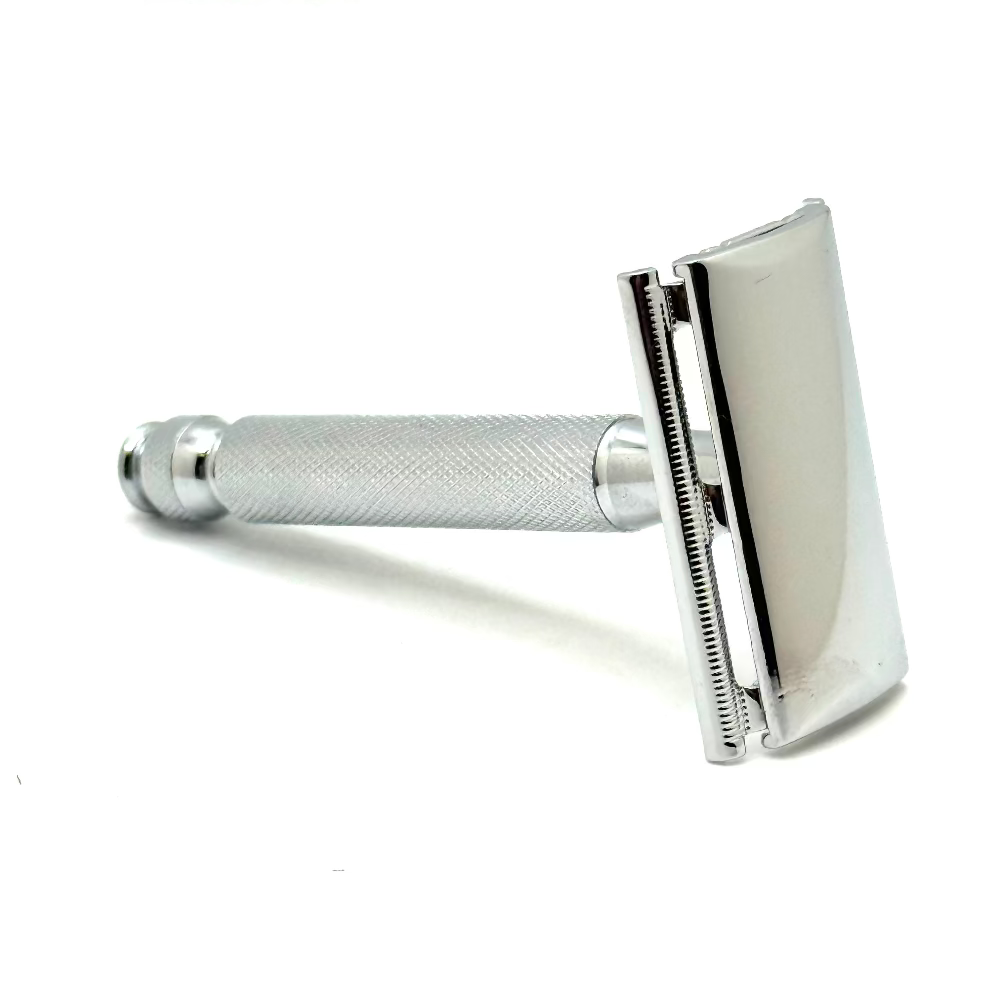 Replica Razors Replitech 1965 Tech Double Edge Safety Razor Chrome