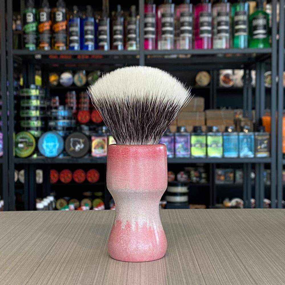 Ritual Shaving Cinnabar Polished Concrete Shaving Brush 26mm Synthetic G5C Knot