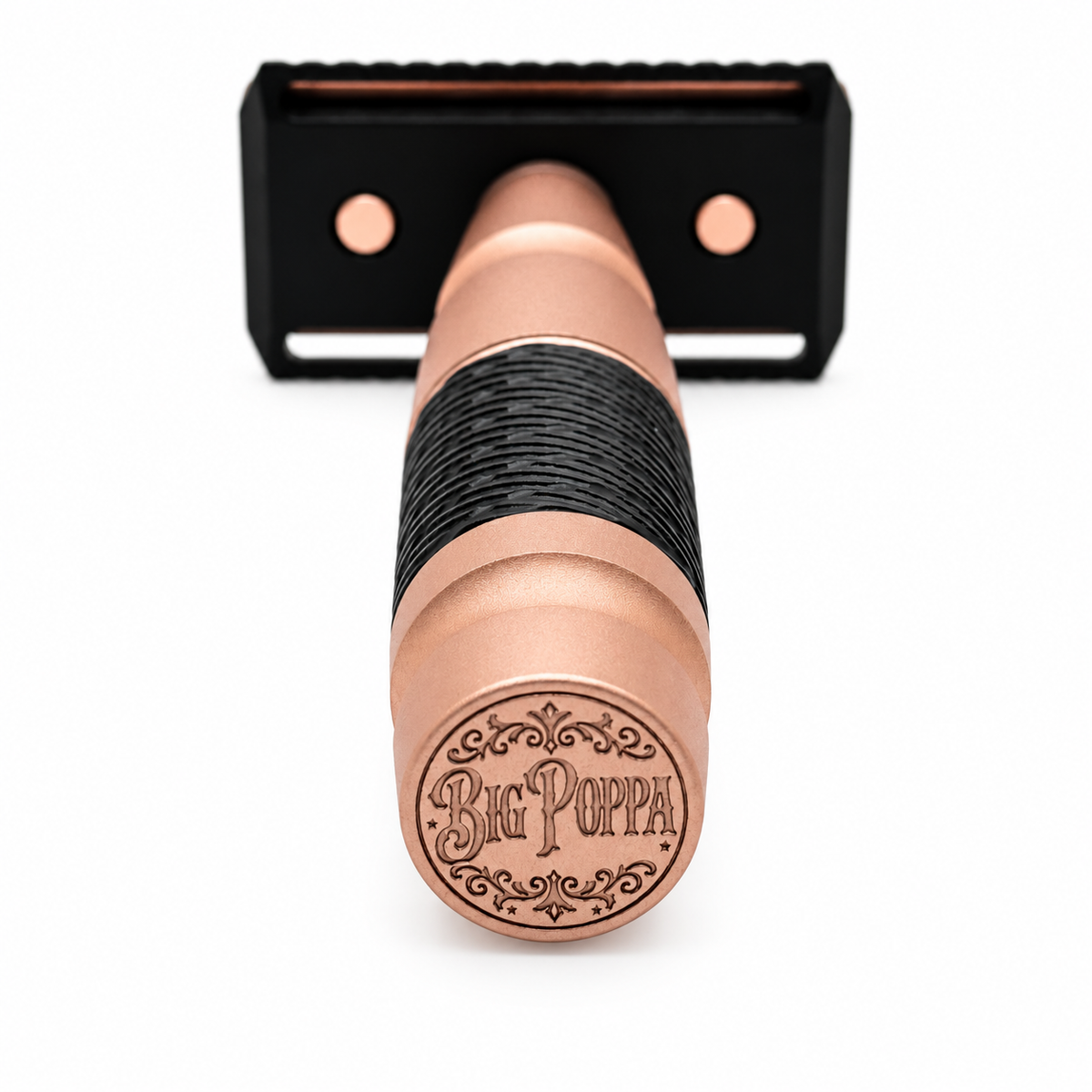 Alpha Shaving Works Big Poppa Double Edge Aluminum Safety Razor