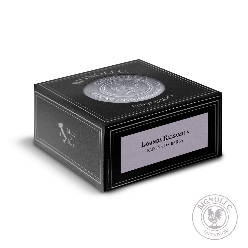 Saponificio Bignoli Balsamic Lavender Artisan Shaving Soap 175g