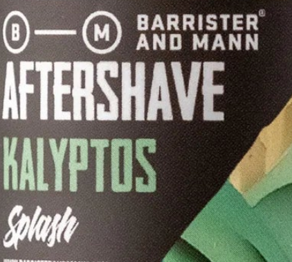 Barrister and Mann Aftershave Samples 10ml