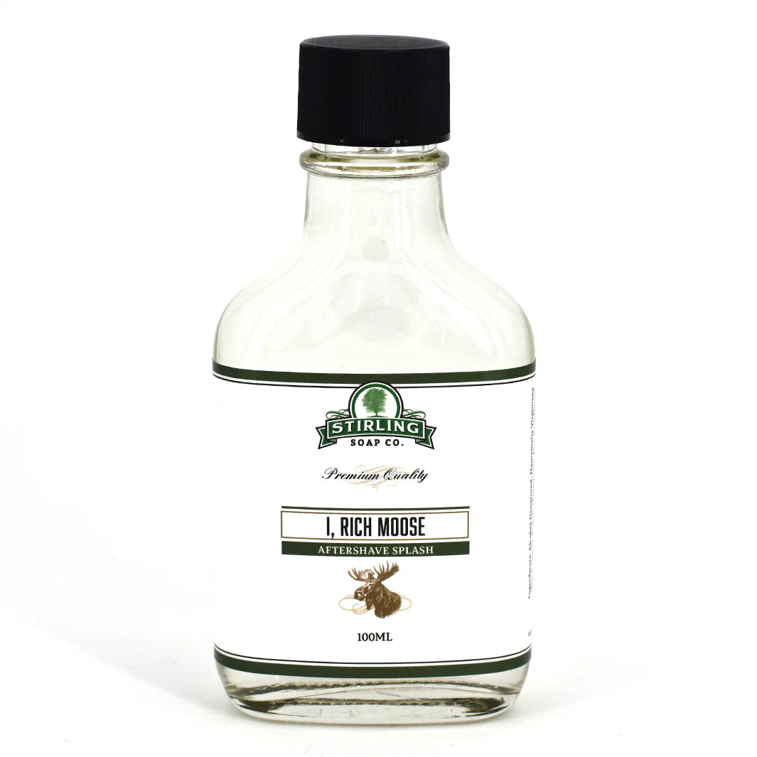 Stirling Soap Company - I, Rich Moose - Aftershave Splash - 100ml