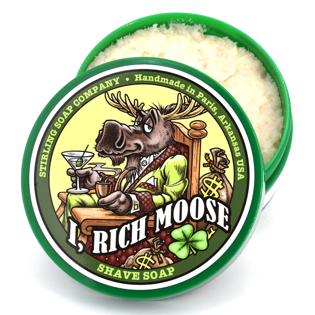 Stirling Soap Company - I, Rich Moose - Shave Soap - 5.8oz