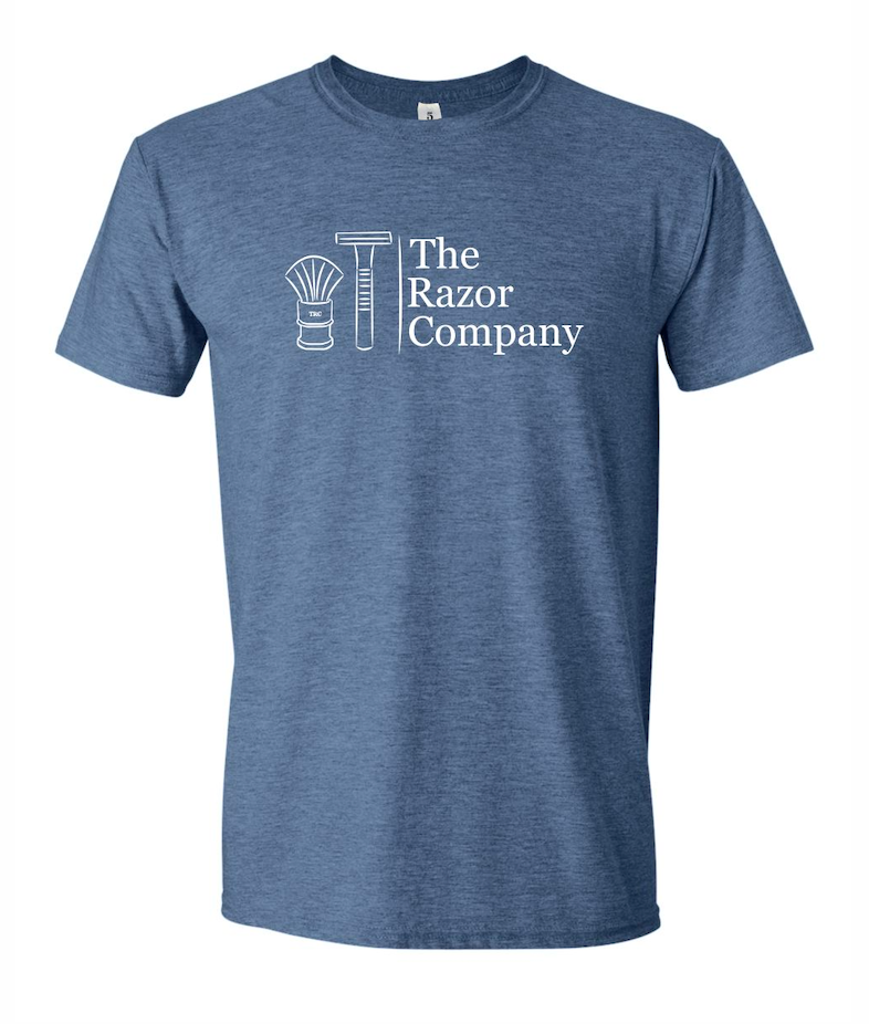 TRC - Logo T-SHIRT - Heather Navy - Soft Tee