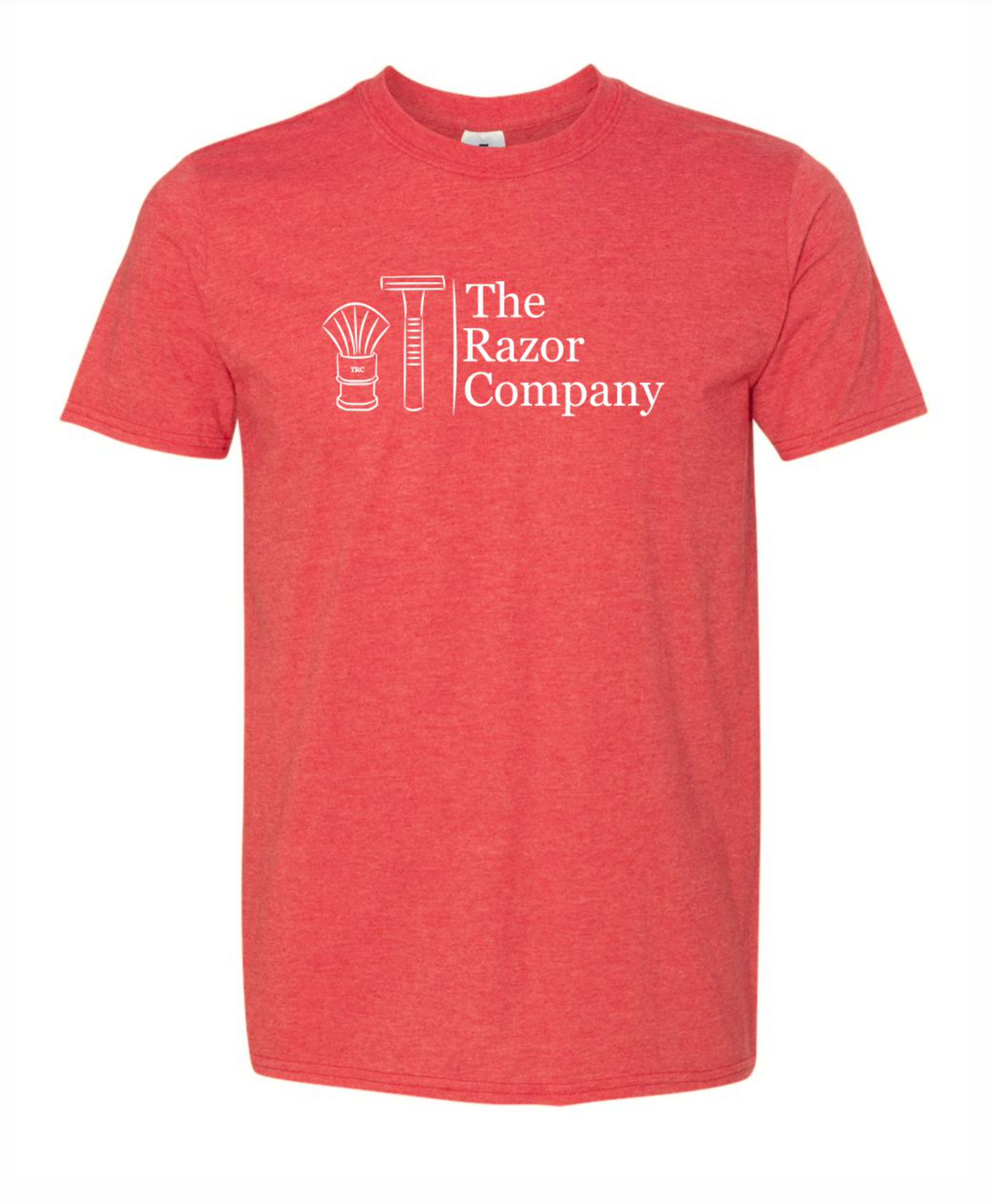 TRC - Logo T-SHIRT - Heather Red - Soft Tee