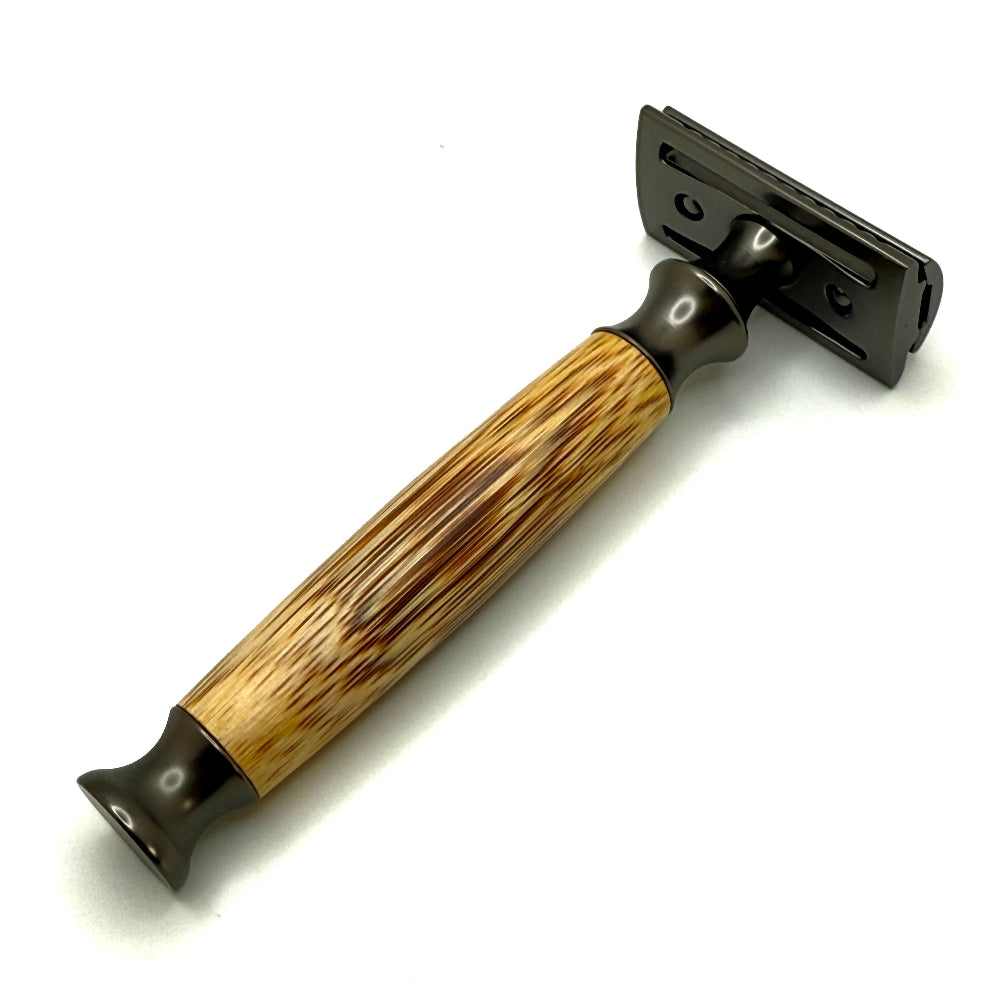 TRC Classic Bamboo Handle Double Edge Safety Razor