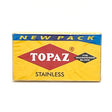 Topaz - Stainless Double Edge Razor Blades - Pack of 5 Blades