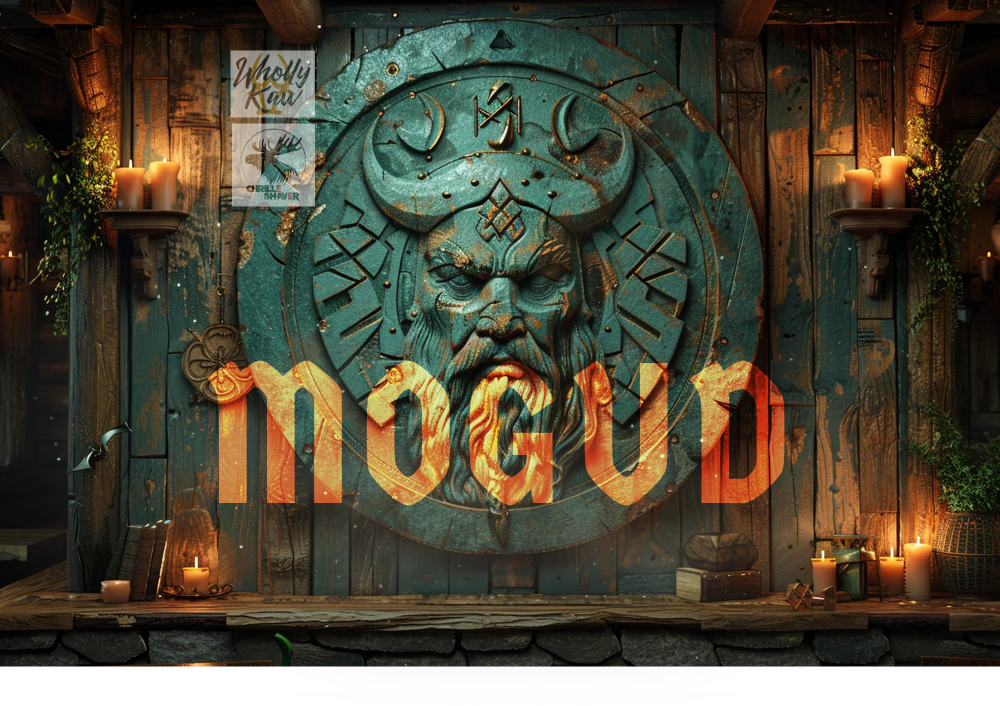 Wholly Kaw Mogud Siero Shave Soap 5.8oz