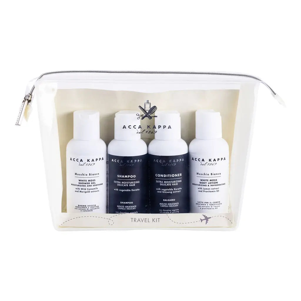 Acca Kappa White Moss Travel Set
