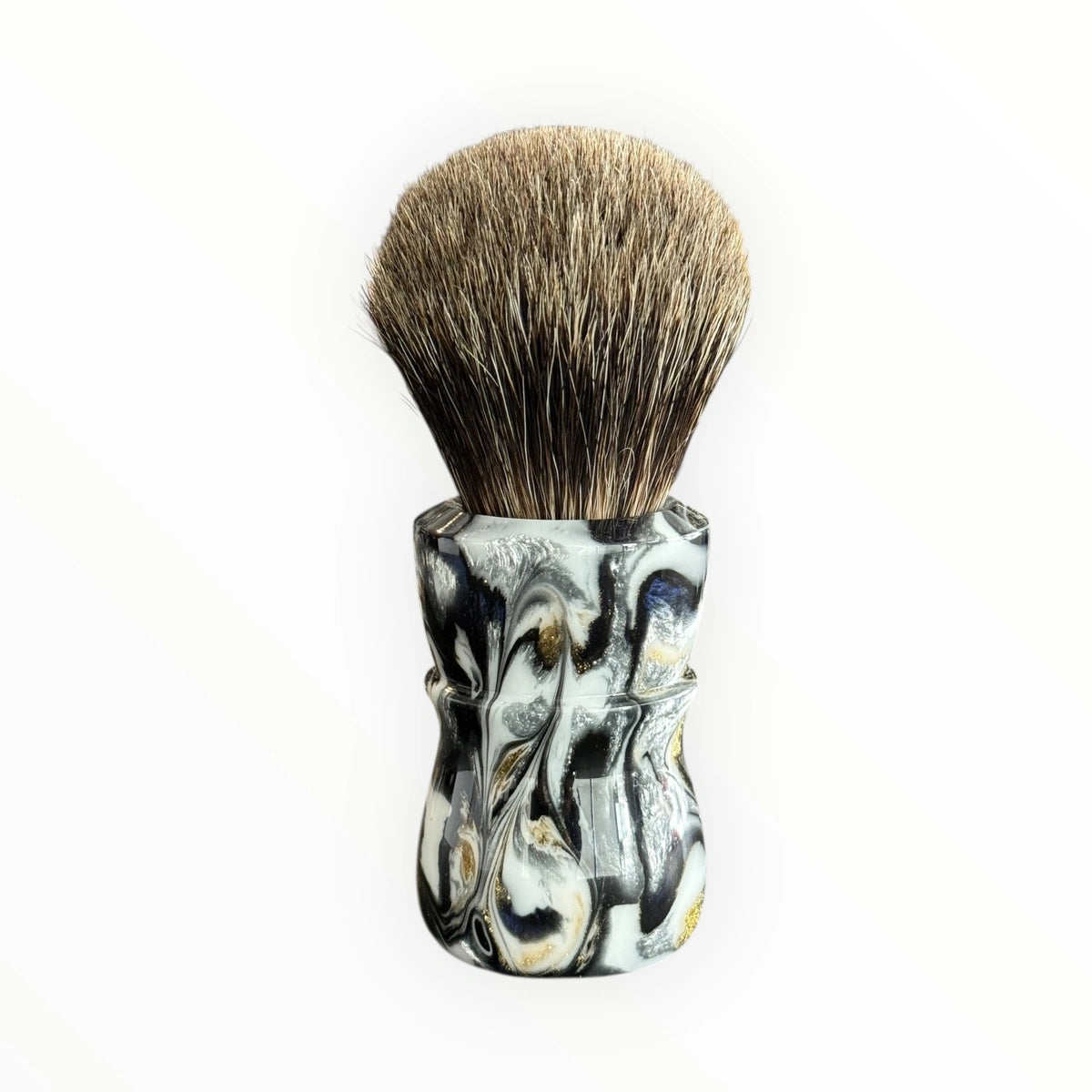 AKA Brushworx Watchman 26mm Raw Doughknot Resin Shaving Brush