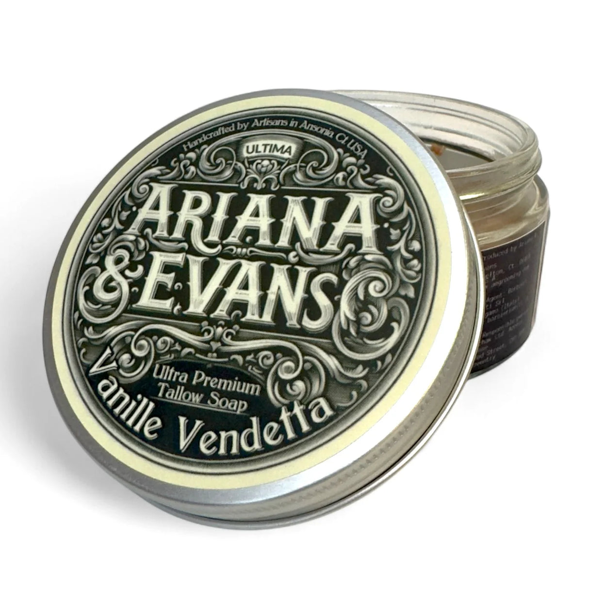 Ariana & Evans - Vanille Vendetta - Ultima Base Shaving Soap - 5oz