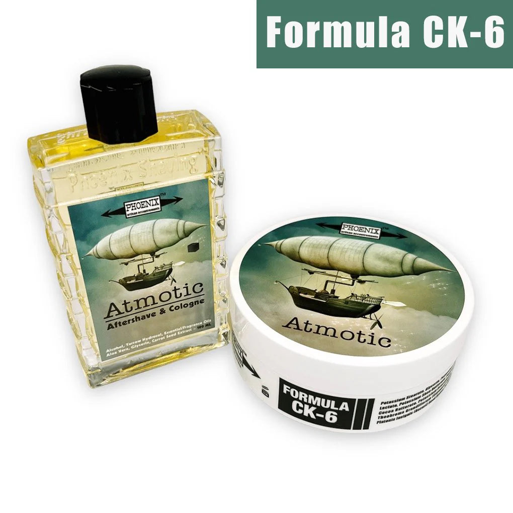 Phoenix Artisan Accoutrements Atmotic Formula CK-6 Shaving Soap 4oz