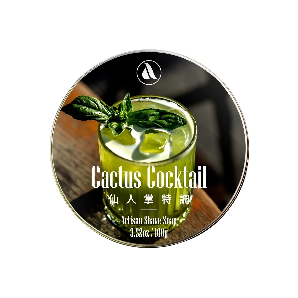 Aura Craft Cactus Cocktail Shaving Soap 3.5oz