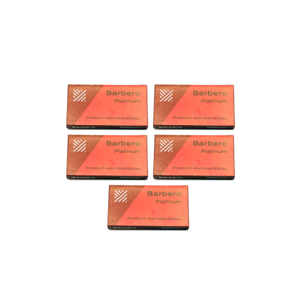 Barbero Platinum Double Edge Razor Blades
