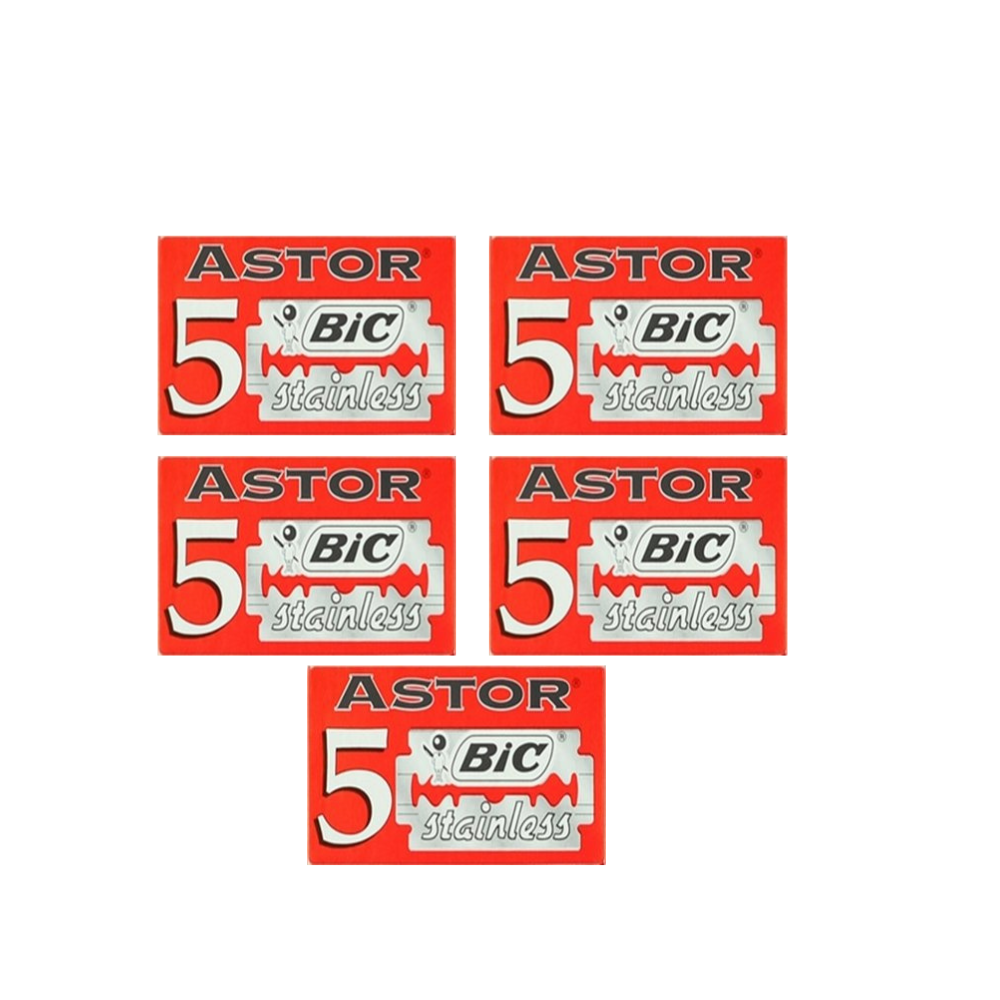 Bic Astor Stainless Double Edge Razor Blades